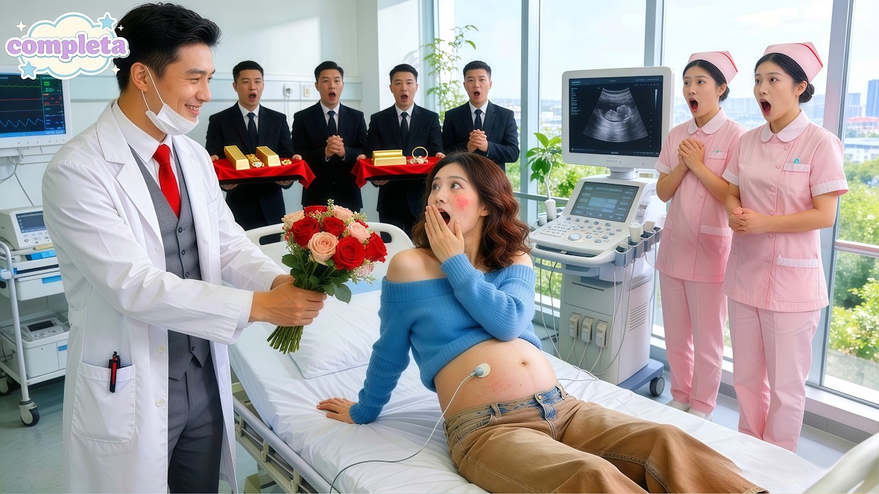 Garota vai ao hospital fazer exame; não esperava: médico-CEO pede casamento—era o de uma noite!