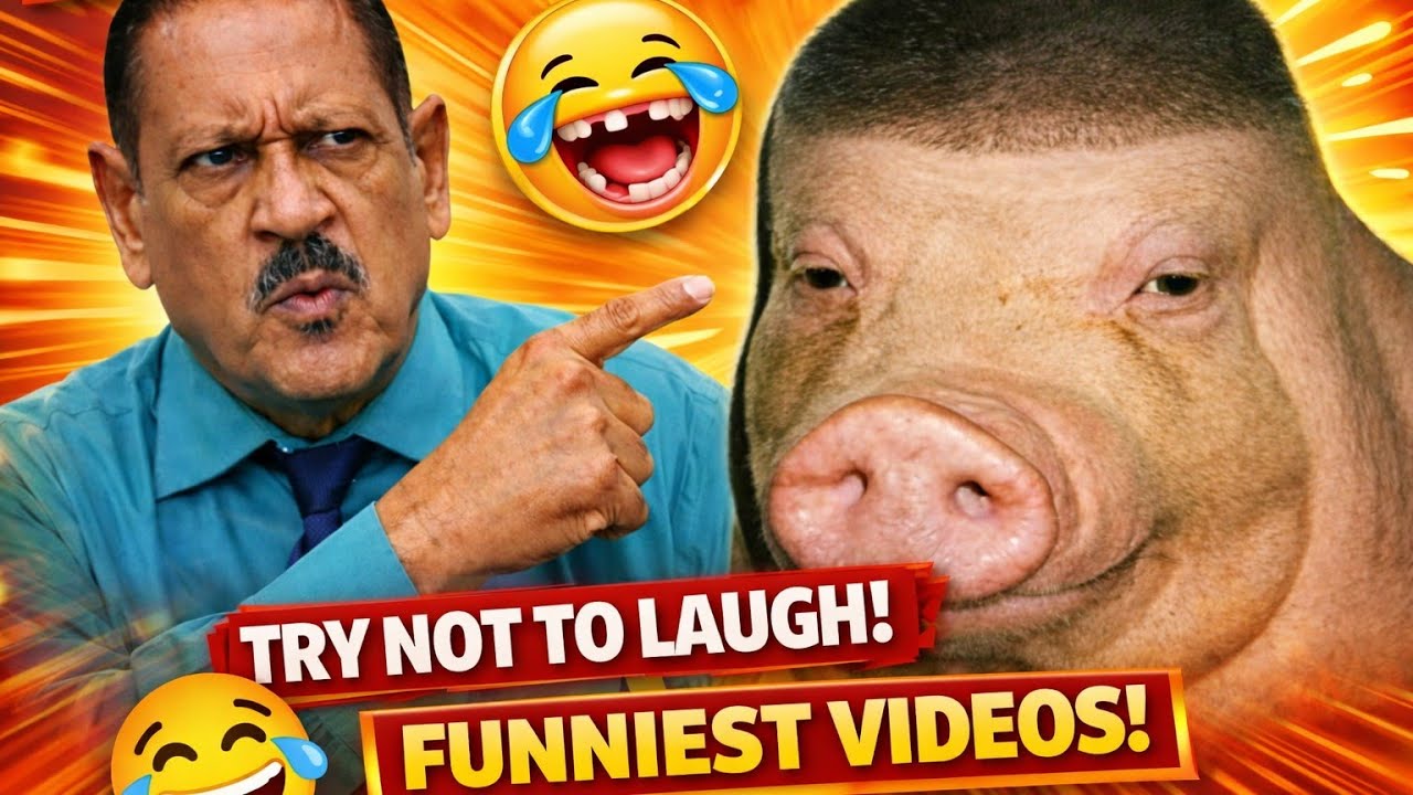 Very Funny Videos Try Not To Laugh 😂 Impossible Challenge 🤪 | Funniest New Comedy Video 2026