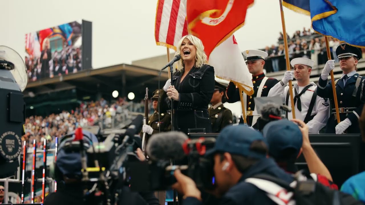 Natalie Grant 2025 National Anthem Performance - Indianapolis 500 Race