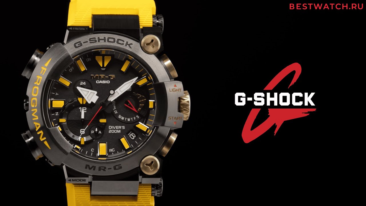 Мини-обзор Casio G-Shock MR-G Frogman LIMITED на Bestwatch.ru