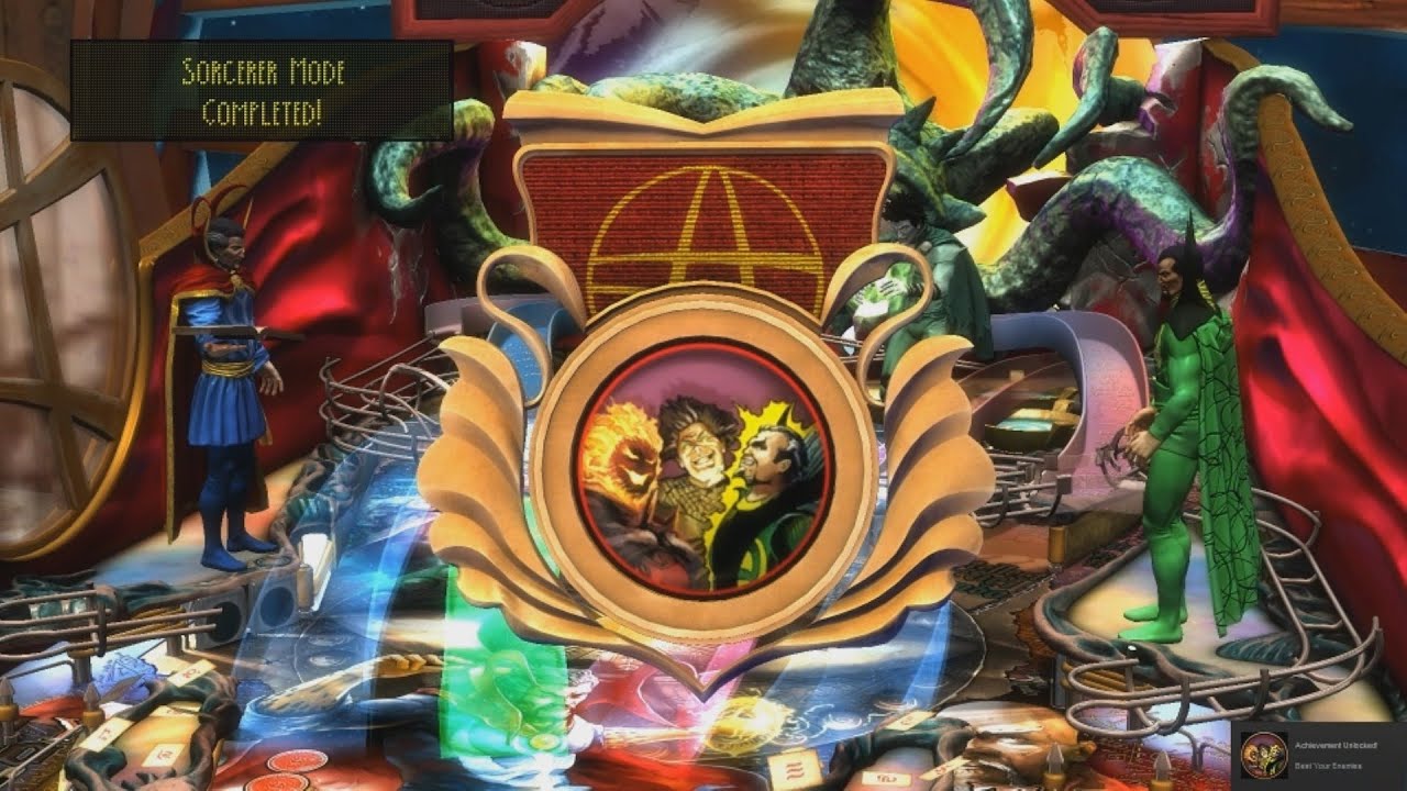 Pinball FX2 - Doctor Strange Wizard mode run plus achievement (27 minutes)