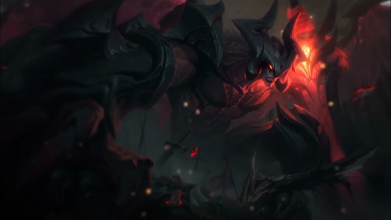 Aatrox, The Darkin Blade - Animated Splashart by yak