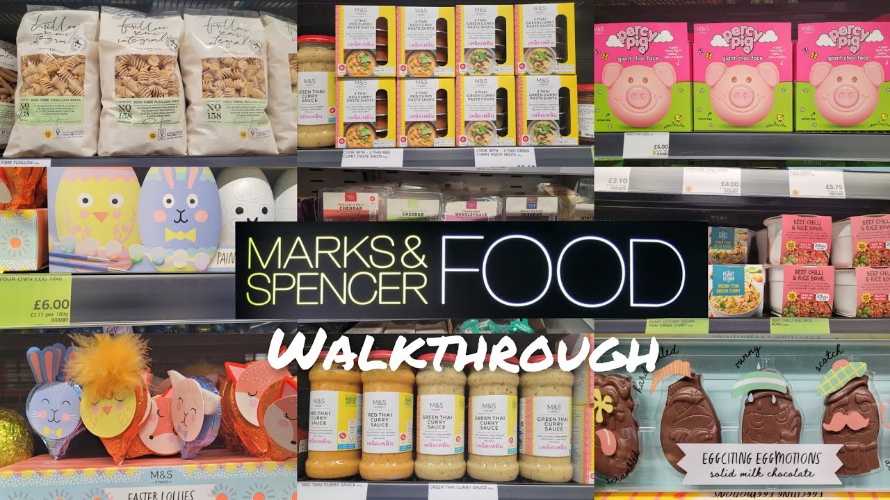 M & S Food Walkthrough, Part 1| Mar2023☘️🐣 