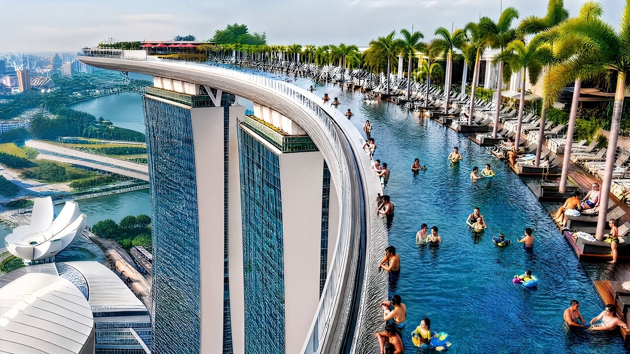 Wycieczka po hotelu Marina Bay Sands w Singapurze: nowo wyremontowane apartamenty i udogodnienia