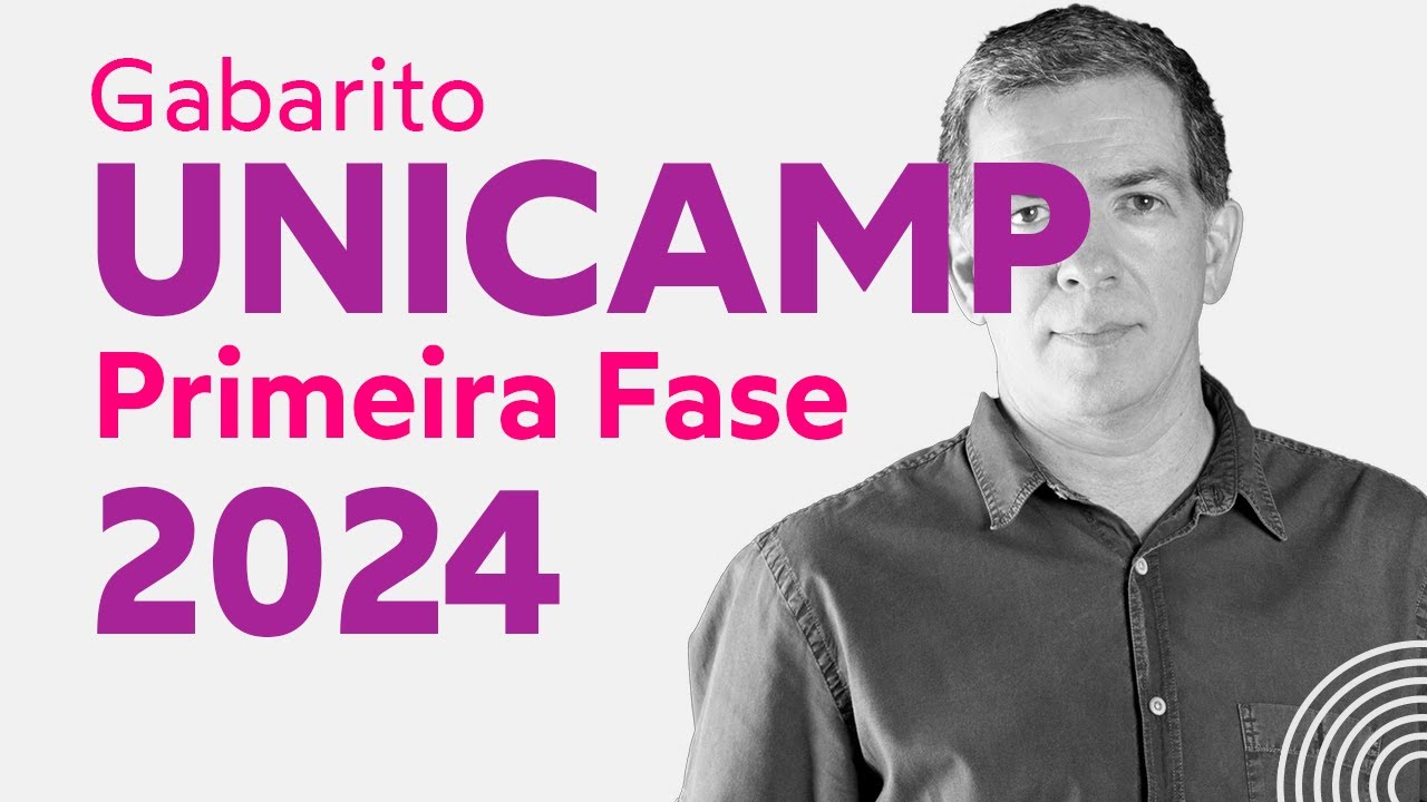 Gabarito UNICAMP Primeira Fase 2024 - Física Professor Pinguim