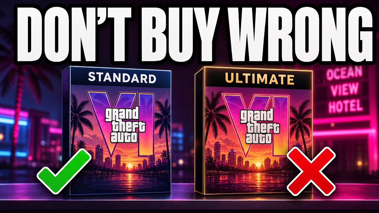 GTA 6: Standard против Ultimate (не купите не то издание)
