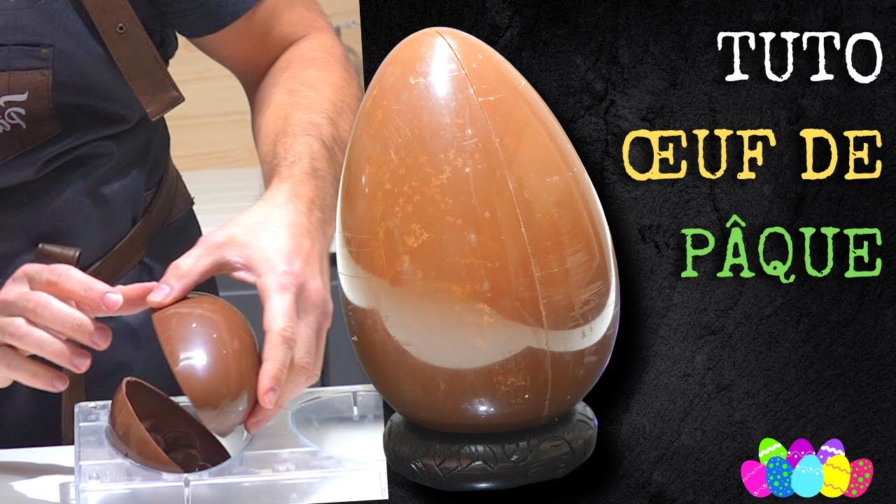 Comment faire un œuf en chocolat !