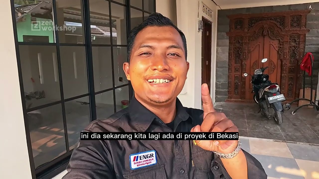 BAGUS BANGET HASILNYA, pasang Pintu Sliding Aluminium, dan Jendela Sliding Aluminium plus Ornamen.