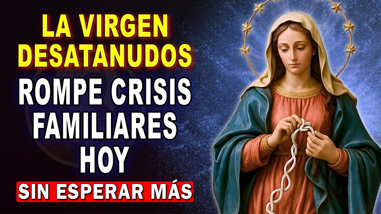 ¡NADA ES IMPOSIBLE! 🌹 Rosario a la VIRGEN DESATANUDOS para Desatarlo TODO hoy 🙏