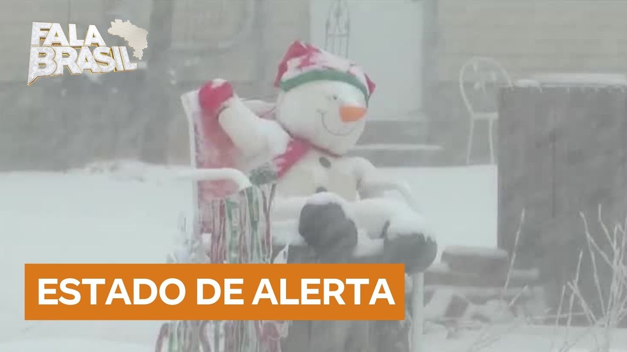 Tempestade de inverno ameaça EUA com neve intensa e apagões