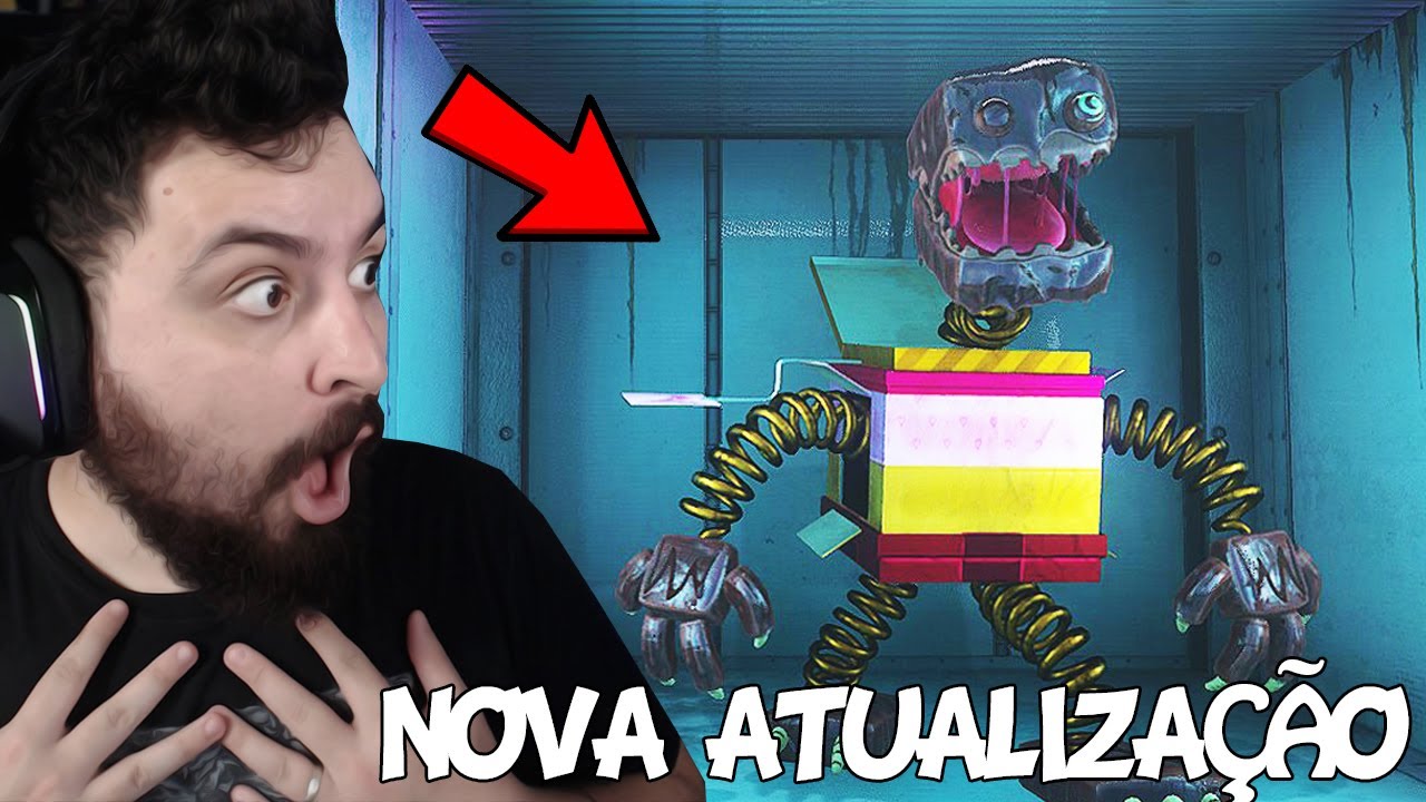 JOGANDO COM BOXY BOO CHOCOLATE na NOVA ATUALIZAÇÃO de PROJECT:PLAYTIME (NOVO UPDATE)