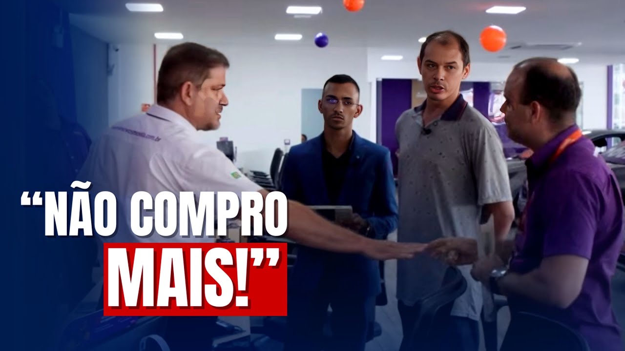 VENDEDOR FOI CONTIDO APÓS SER QUESTIONADO SOBRE REPINTURA!