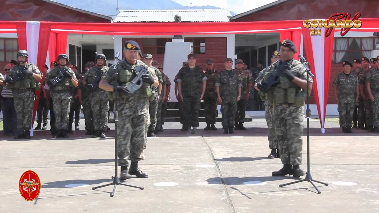 Reconocimiento de nuevo Comandante General del CE VRAE