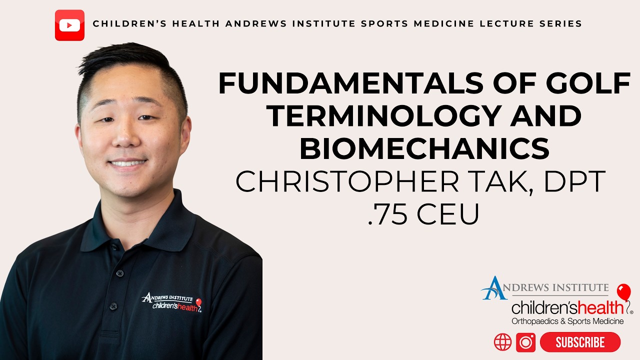Fundamentals of Golf Terminology and Biomechanics