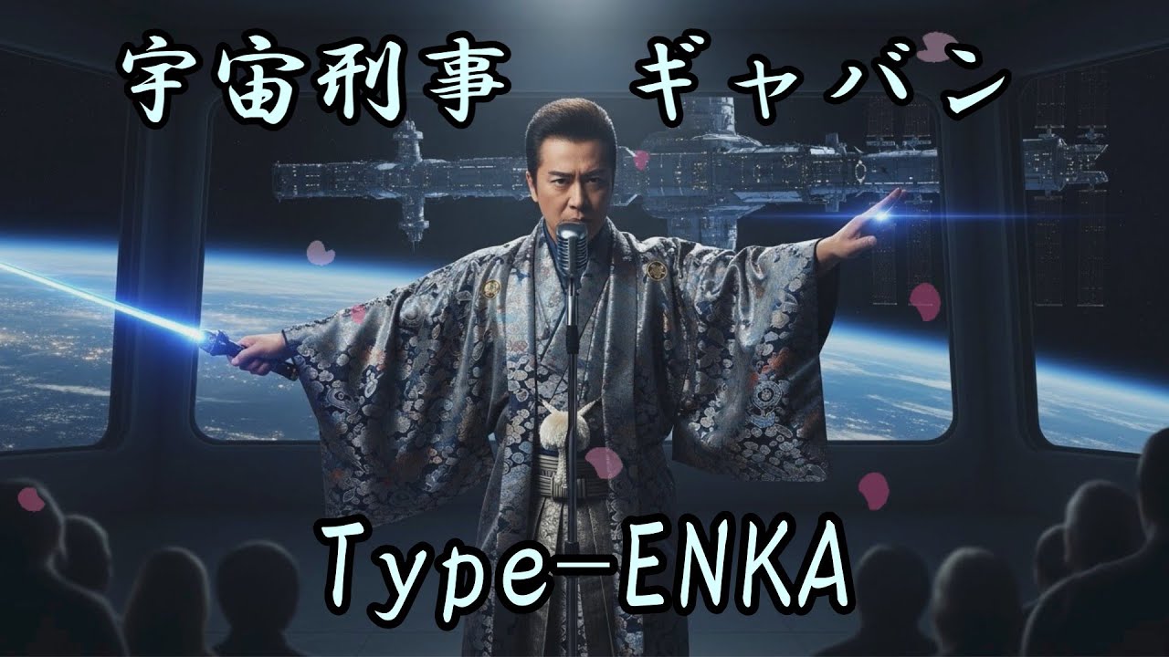 宇宙刑事ギャバン　演歌カバー　AI　(Space Sheriff Gavan)