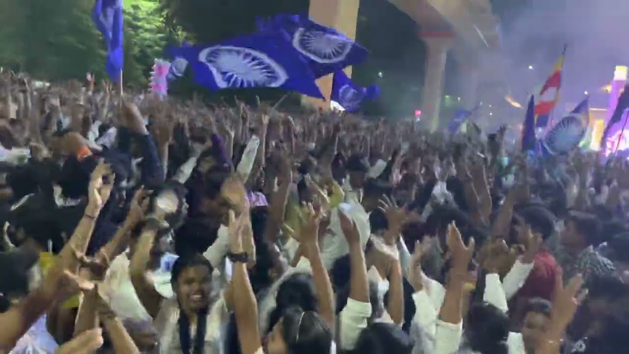 Bhim Jayanti 2023 Nagpur 💙⚡️- Savidha Chowk Nagpur - Nagpur Ki public 🤙 - Dr BabaAmbedkar Birthday