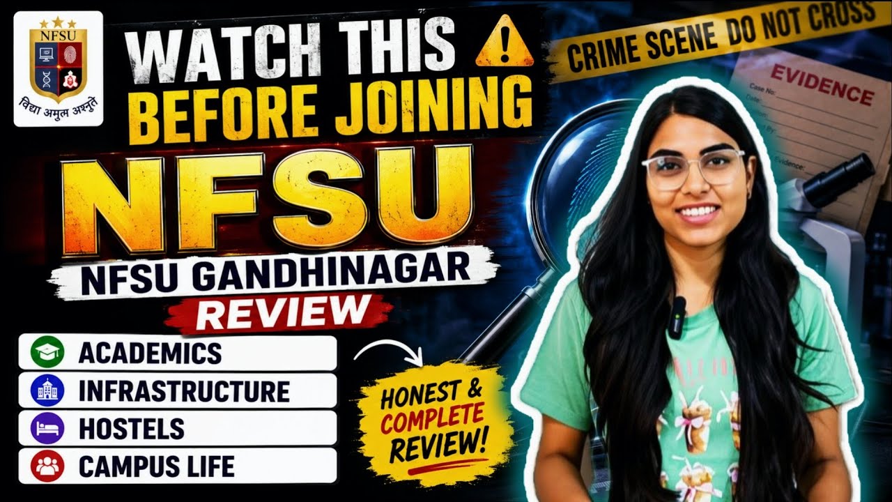 NFSU Gandhinagar Review!!!