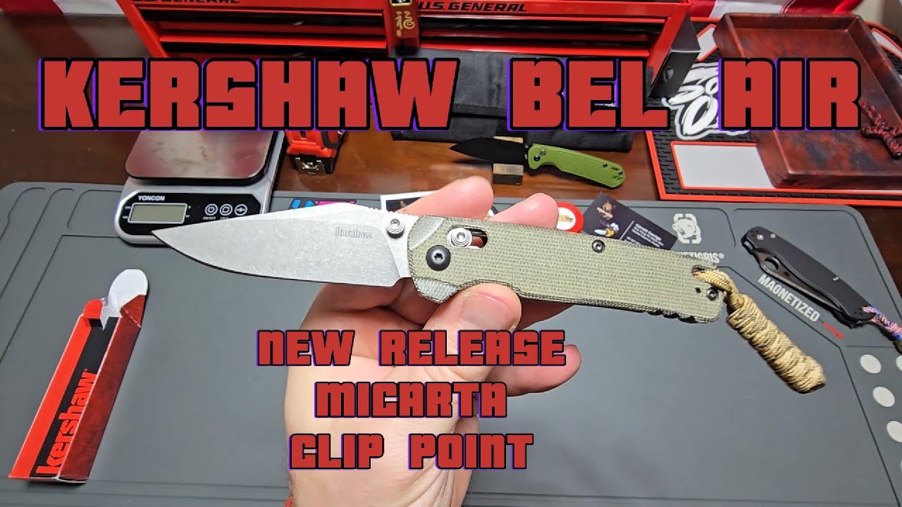 @KershawKnivesUSA Нож Bel Air Clip Point Micarta!!! Новинка