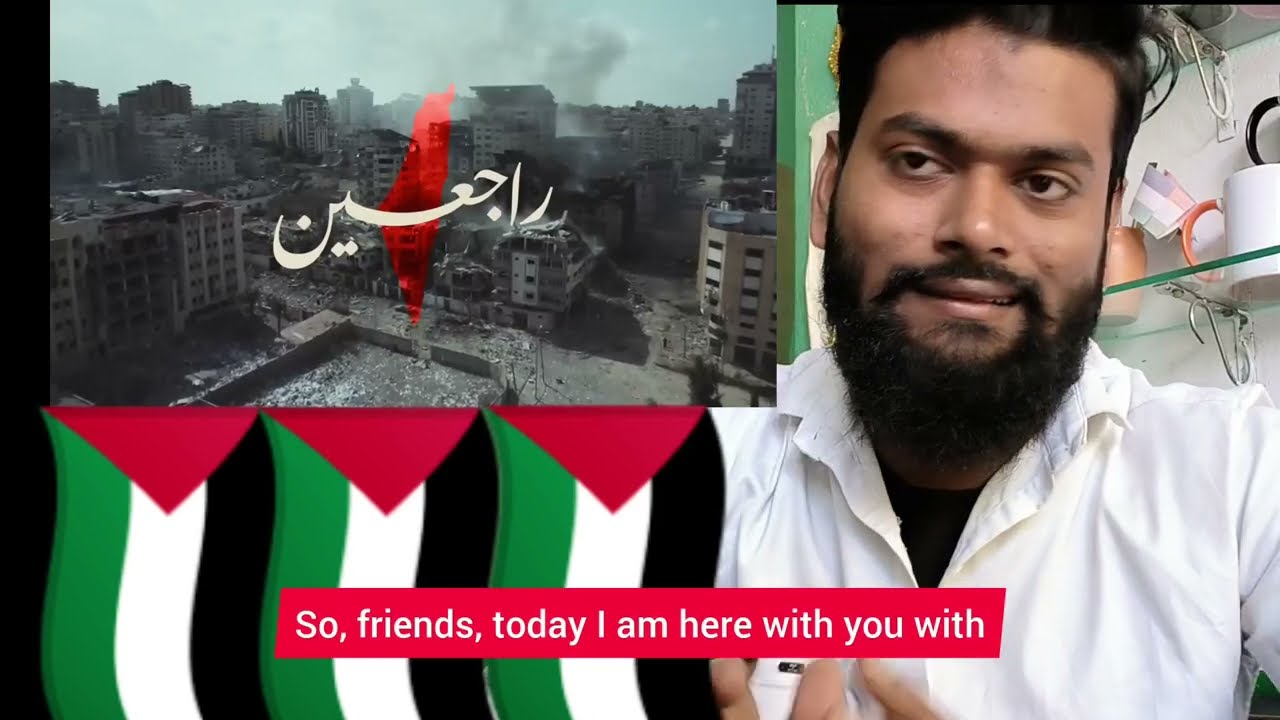 @RAJIEEN_ Indian guy reaction. | Reaction| #freepalestine