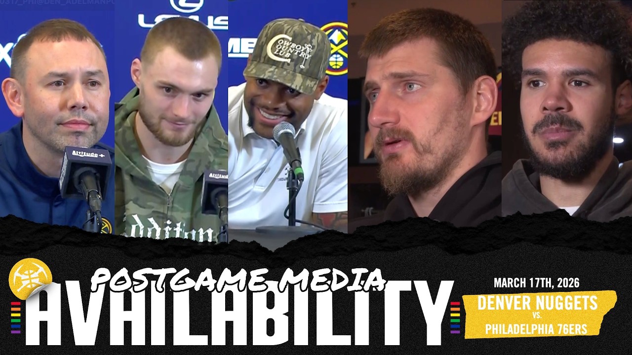 Все послематчевые интервью Denver Nuggets против PHI 🎙️