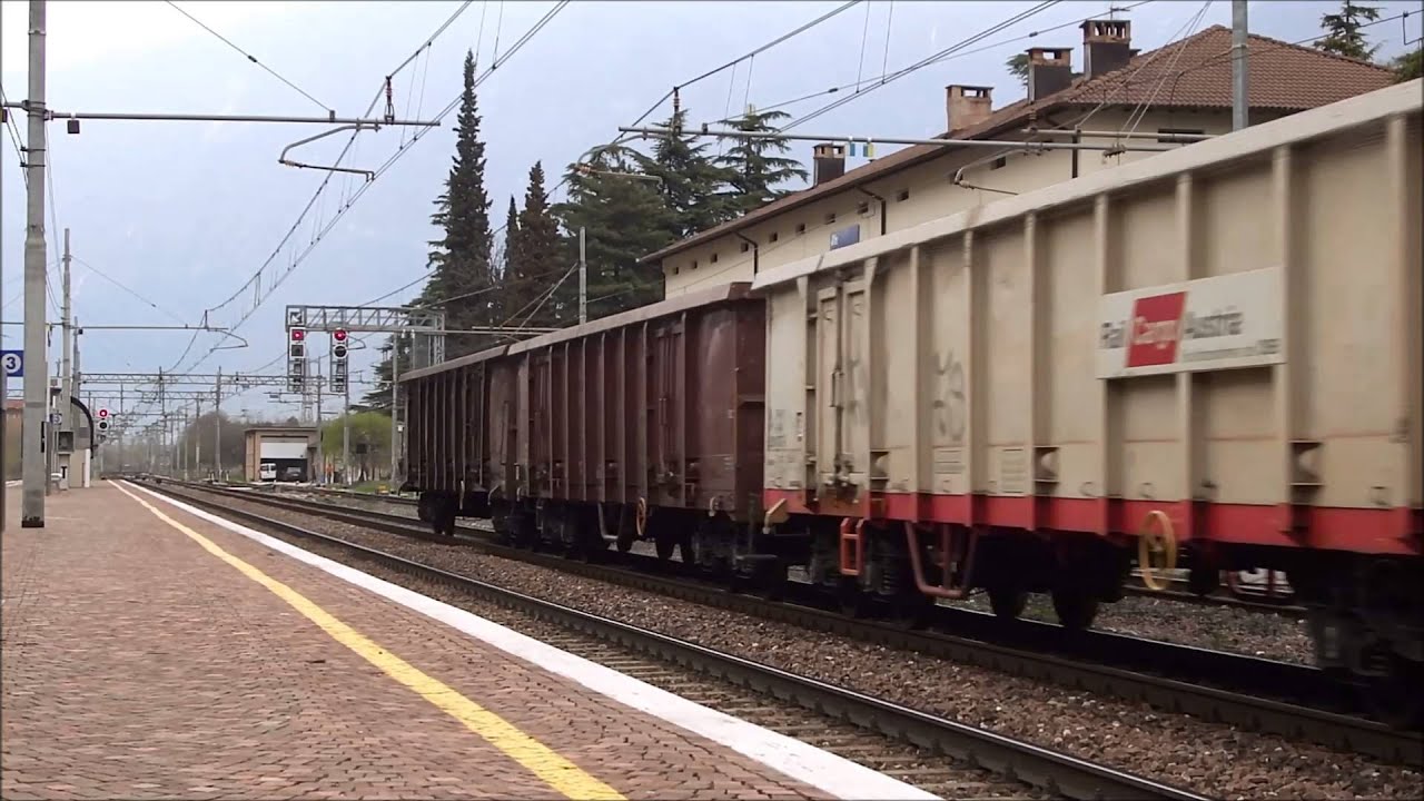 Die Brennerbahn: Bahnhof Ala / La linea del Brennero: stazione di Ala