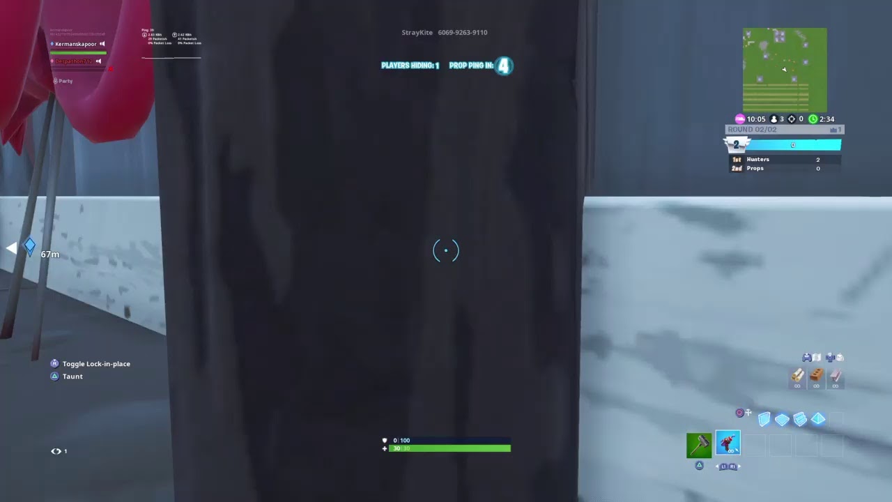 5 man Fortnite prop hunt