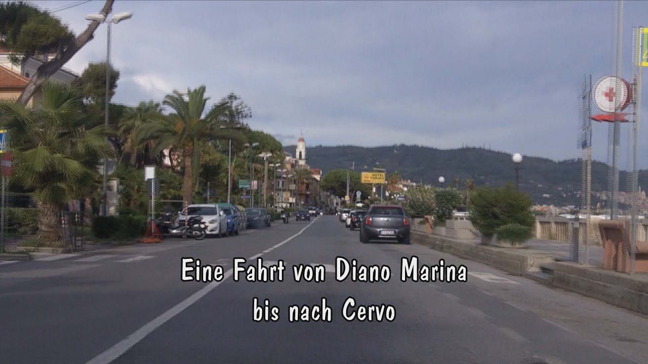 2020 Eine Fahrt von Diano Marina bis nach Cervo