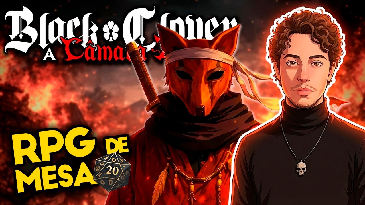 RPG de BLACK CLOVER  - Comentando a 1º Sessão! (Crie seu personagem)