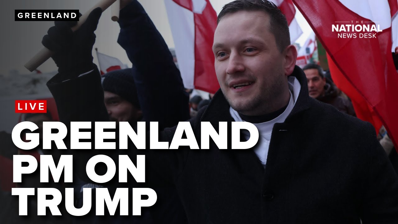 Greenland PM fields reporter questions on U.S. control, Trump rhetoric