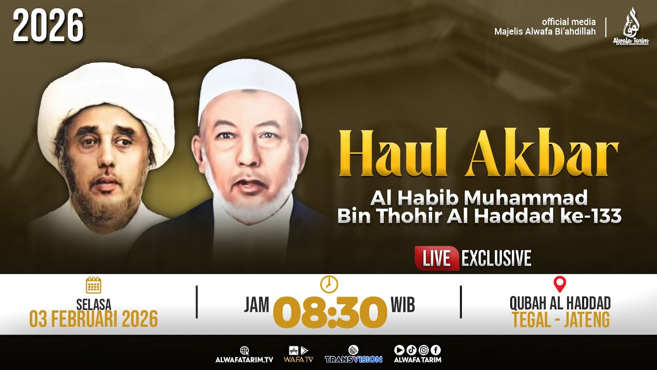 HAUL AKBAR AL HABIB MUHAMMAD BIN THOHIR AL HADDAD KE - 133