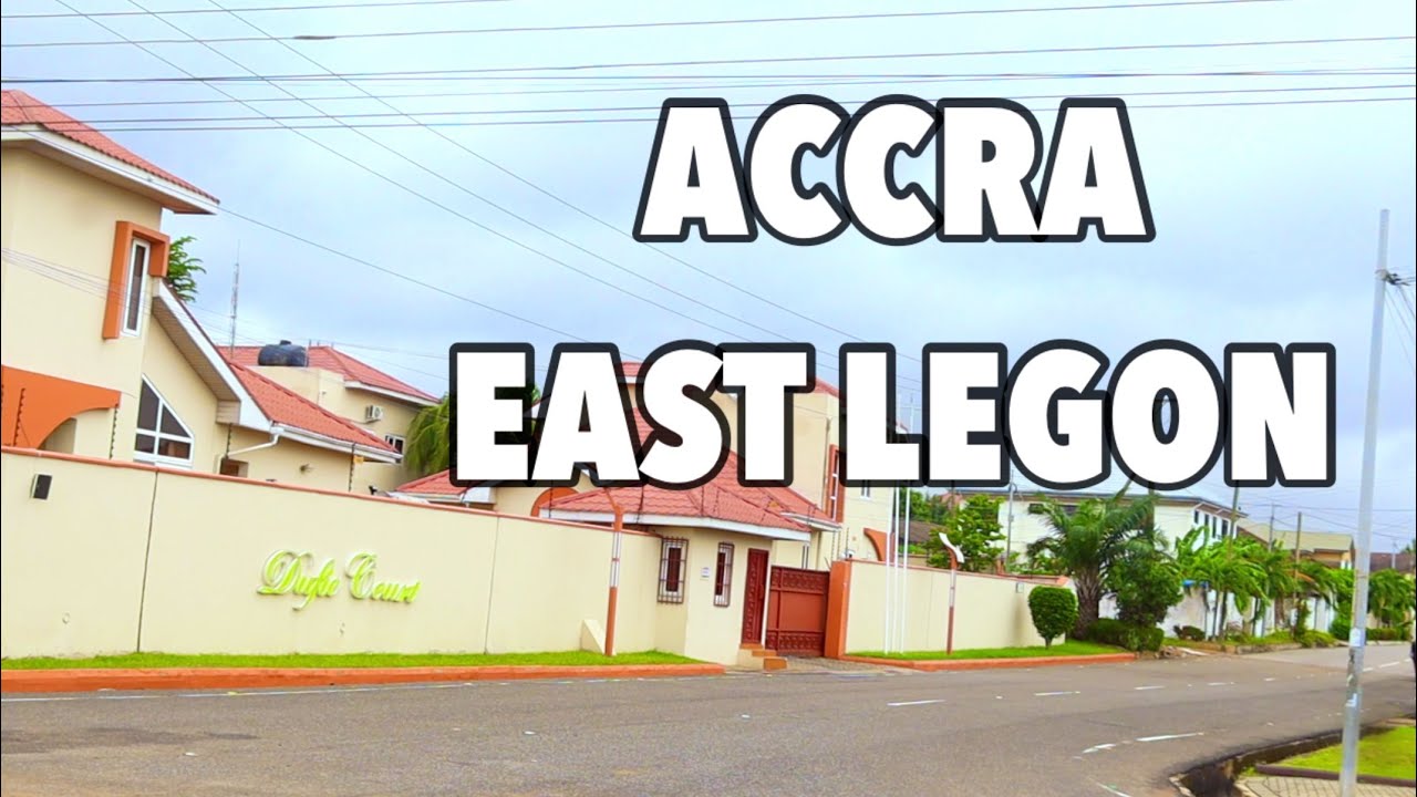 Accra - East Legon Amazing Tour, Walk in Executive Area, 4K