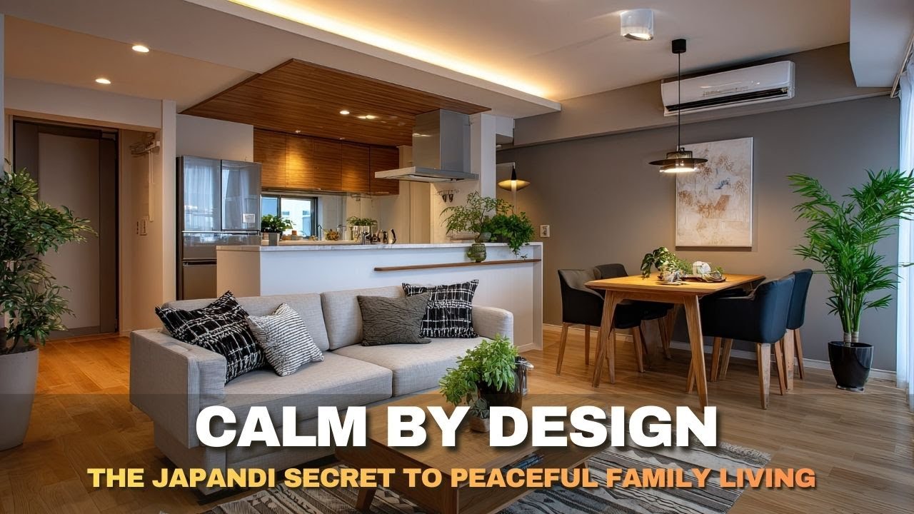Apartment Interior Design: The Secret Behind a Tranquil Family Life with a Japandi Feel