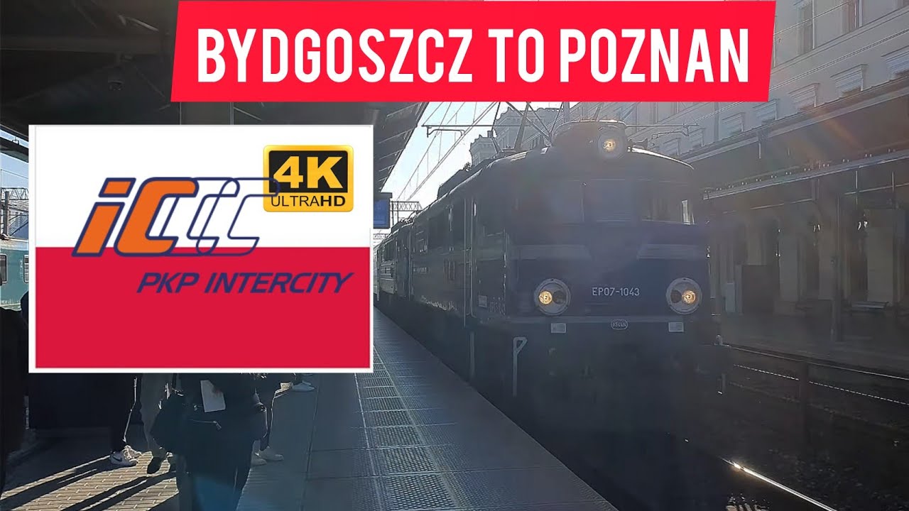 POLISH TRAIN?| BYDGOSZCZ TO POZNAN BY IC 