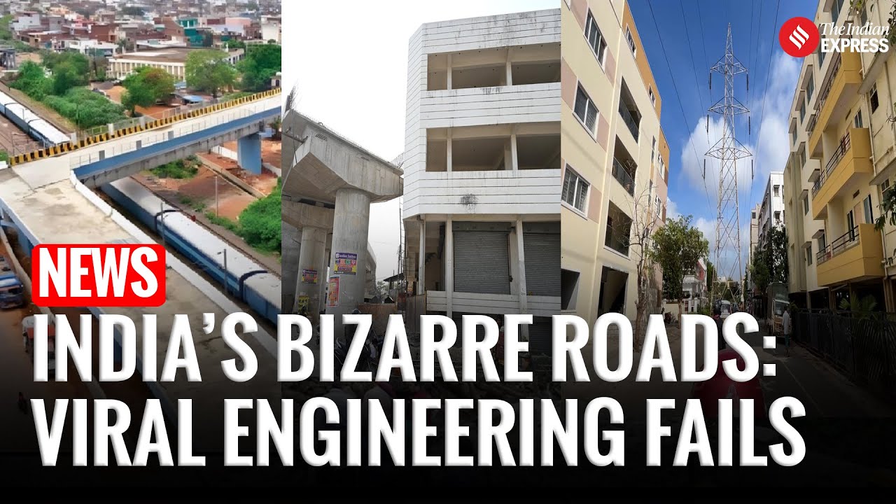India&rsquo;s &ldquo;Masterpiece&rdquo; Engineering Blunders Go Viral, Spark Outrage Over Urban Planning Woes