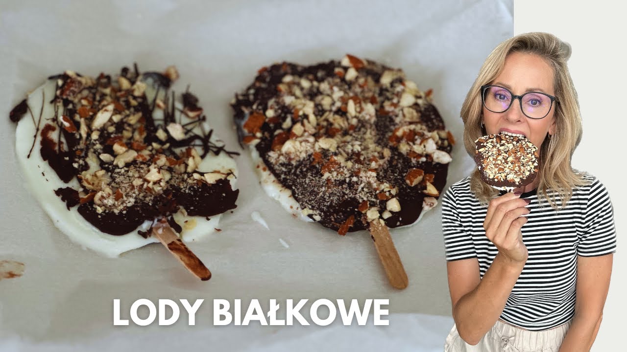 Lody białkowe z 3 składników! LOW CARB, KETO, BEZ CUKRU