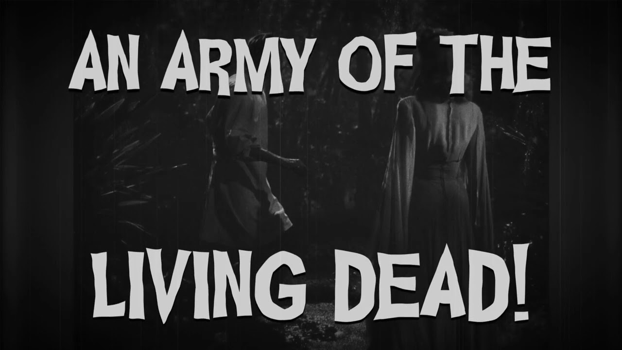 WGUS TV - Creature Double Feature Promo: King of the Zombies and Revenge of the Zombies