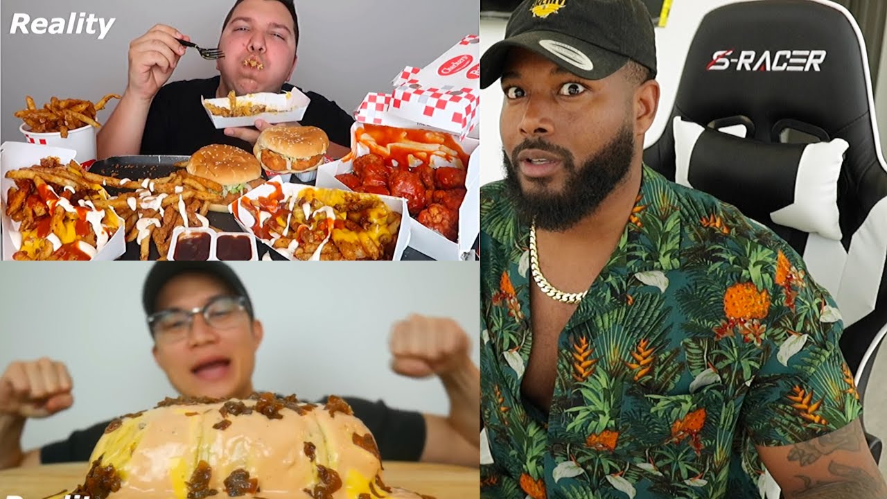 Mukbangers EXPECTATIONS vs REALITY | REACTION