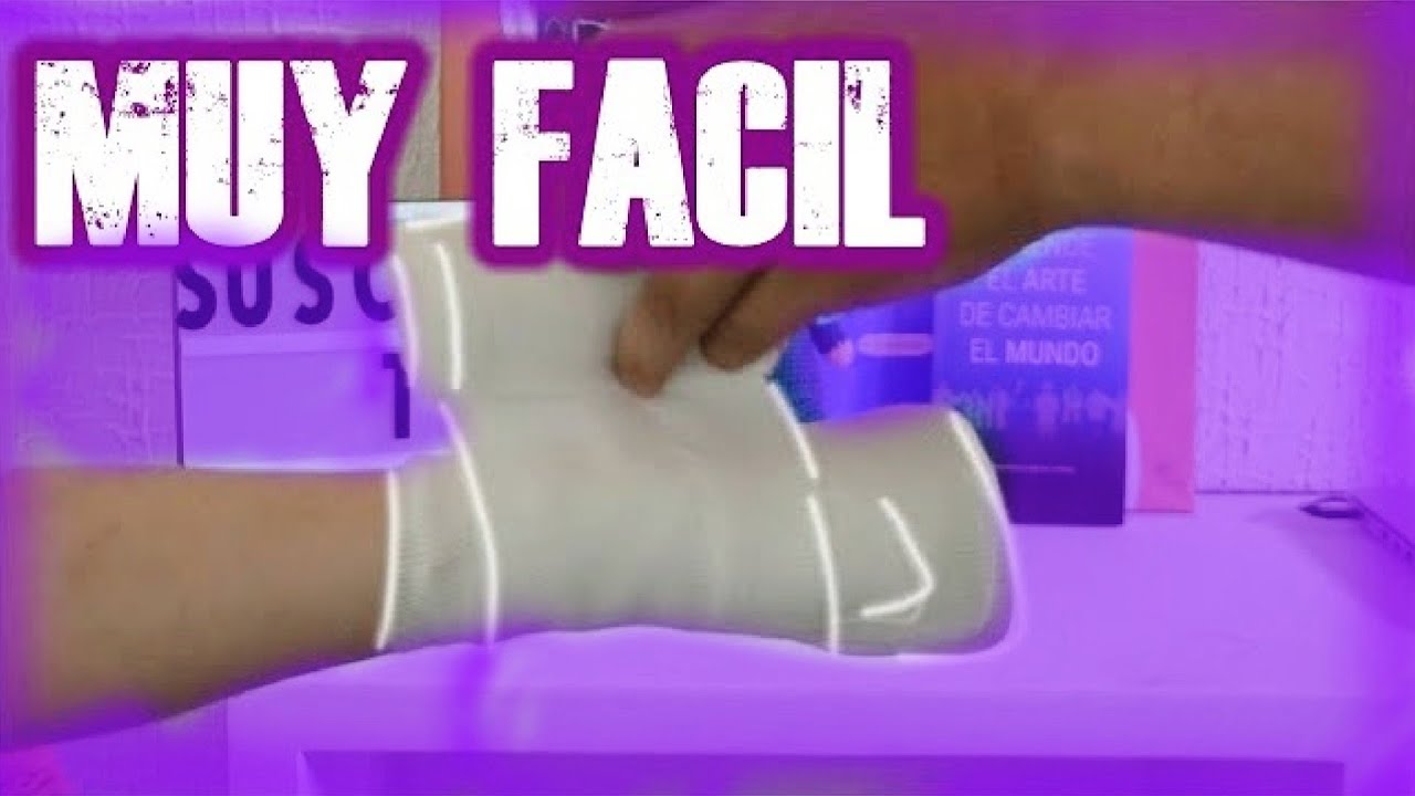 ✅COMO HACER UN VENDAJE DE MUÑON [MUY FACIL]