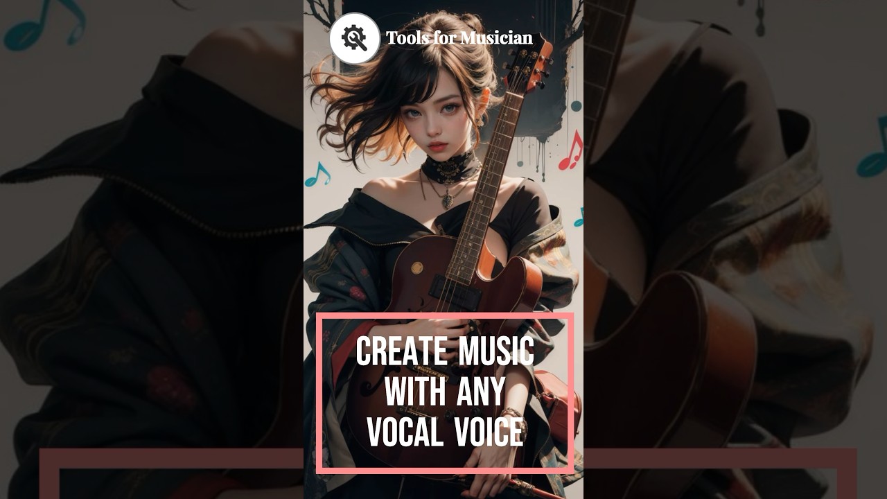 Free Ai tools for musicians to create vocal tracks - revocalize #ai #aitools2023 #musician #voice