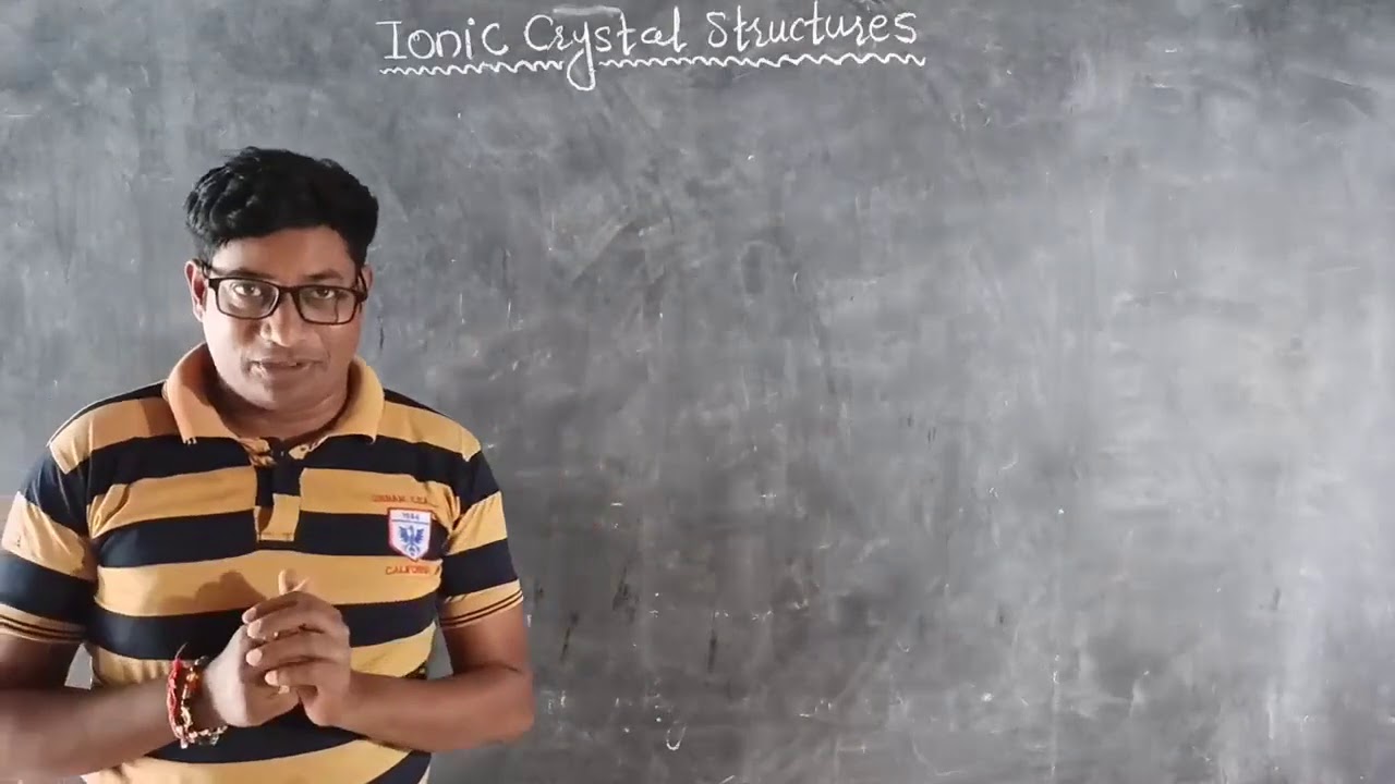 Ionic Crystal |ionic crystals in solid state |Ionic crystal structures |scc bcc fcc structure