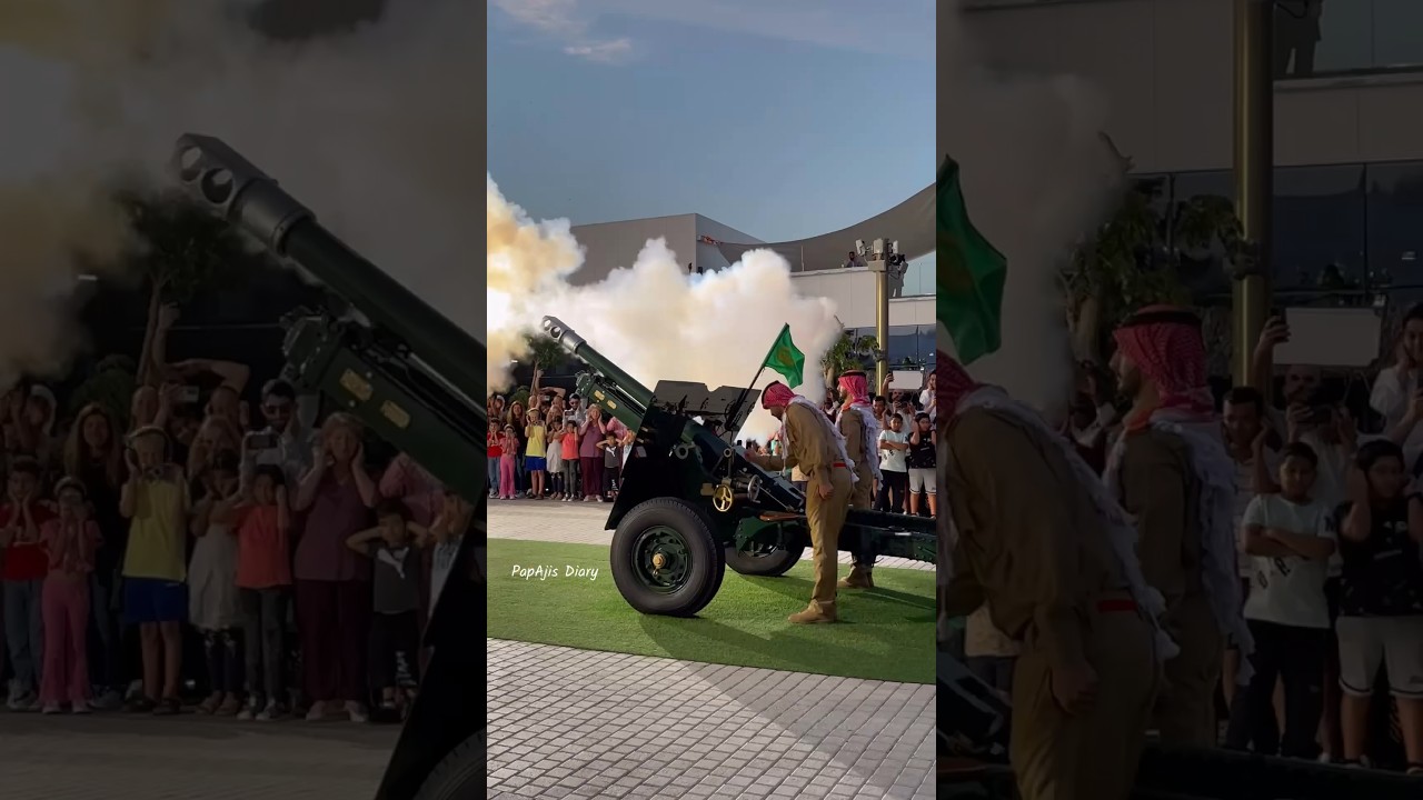 Dubai Ramadan Cannon Firing