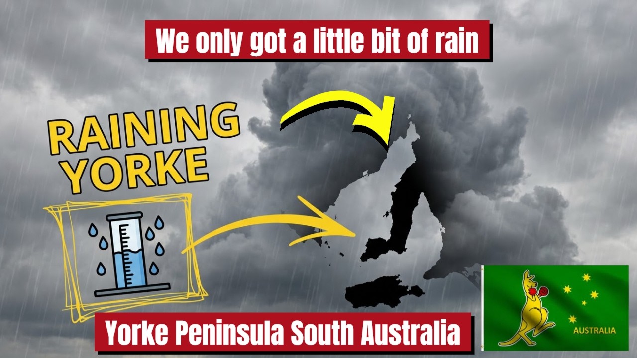 We don't get much rain in South Australia.
