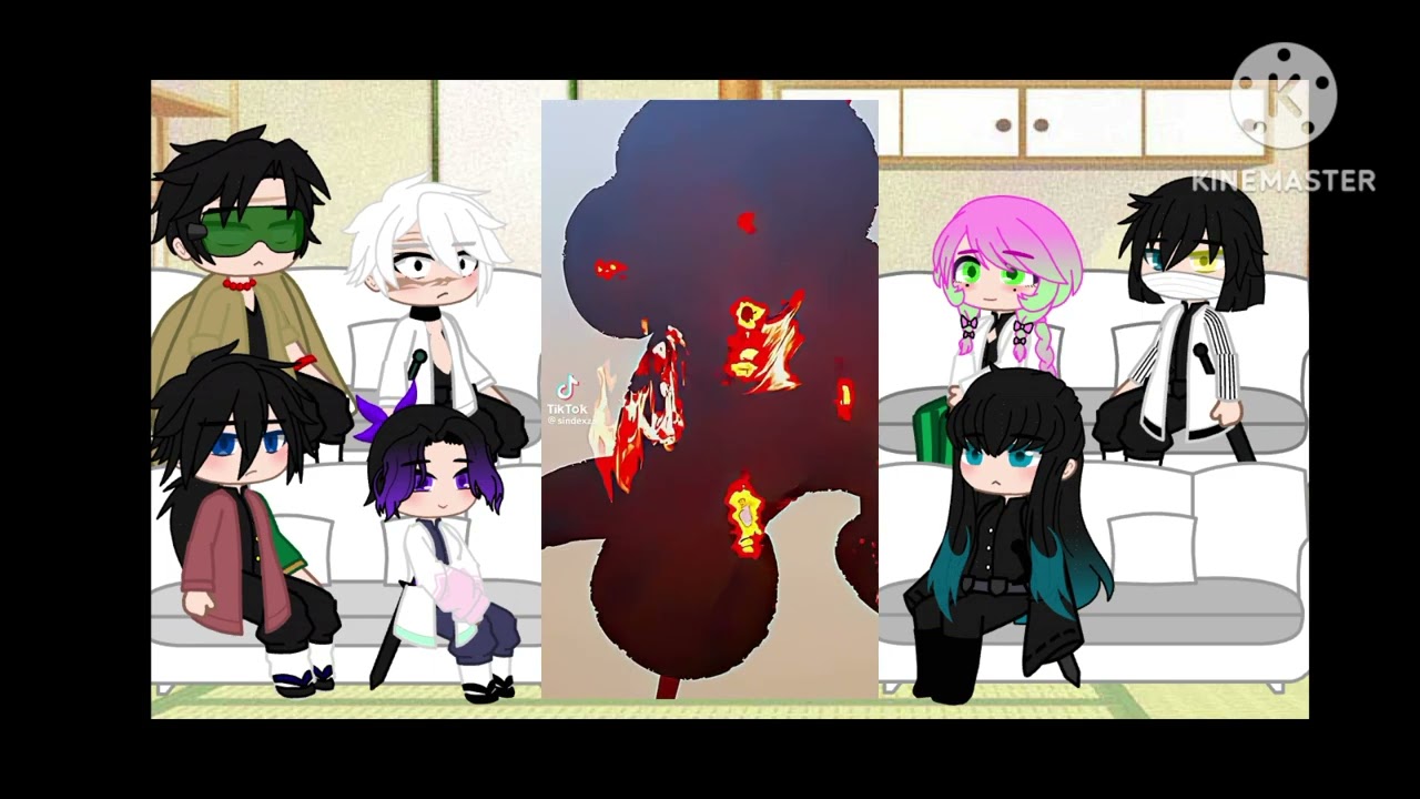 Hashiras reagindo a Nezuko Kamado(Ship: Muinezu)
