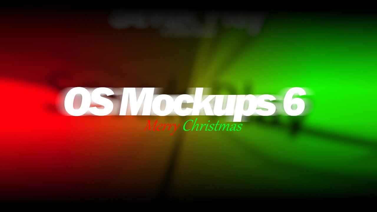 (Merry Christmas) OS Mockups 6