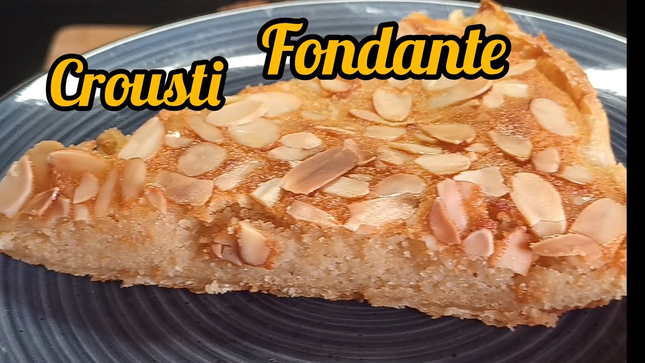 La tarte aux amandes la plus facile du monde 😍 prête en quelques minutes !