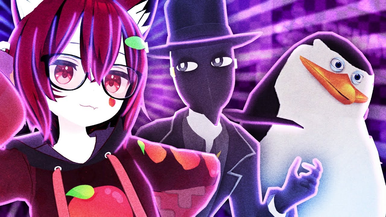 🐧 CAPITÃO DOS PINGUINS encontra seus IMPOSTORES no VRCHAT 💥
