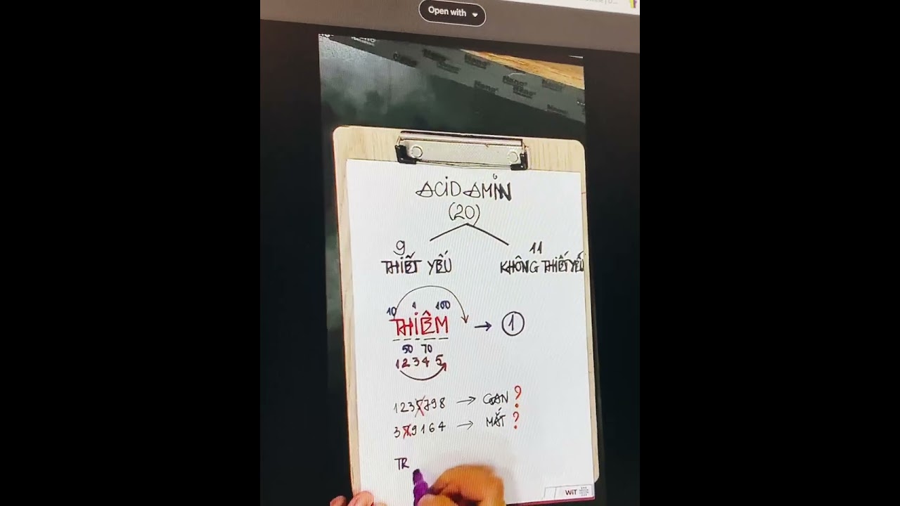 Acid Amin thiết yếu