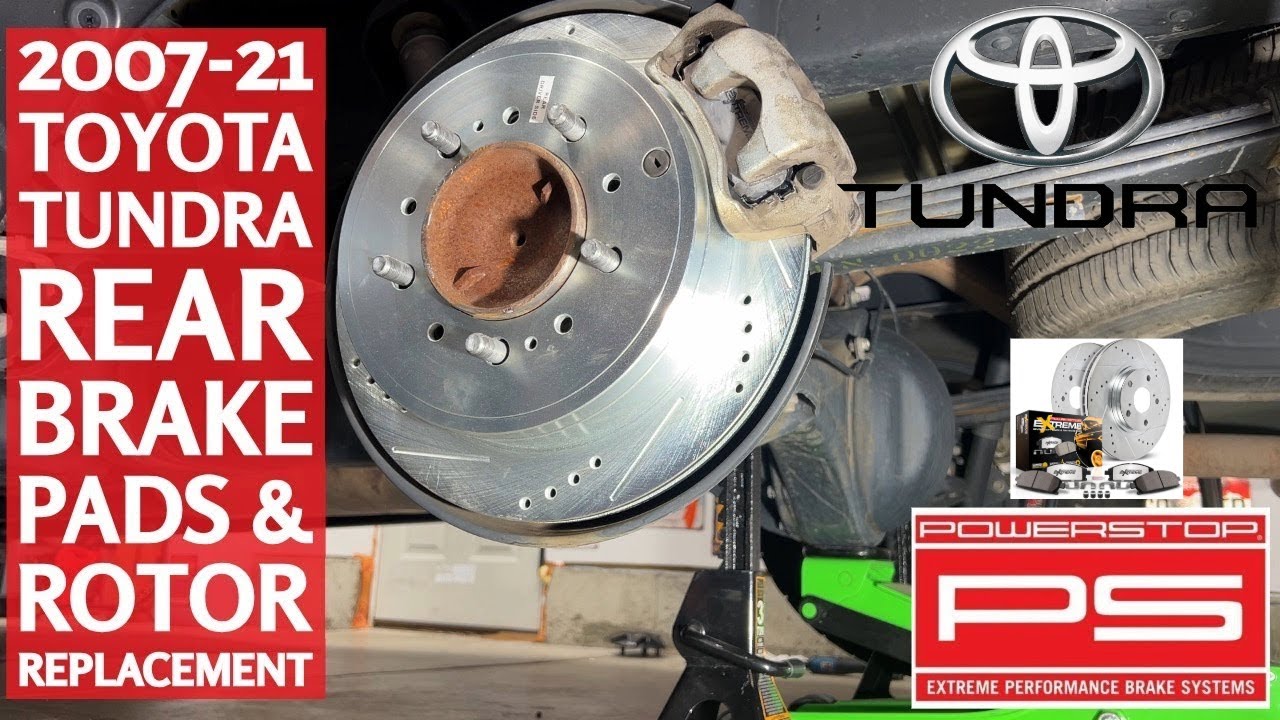 2007-21 Toyota Tundra Rear Brakes Replacement How-To