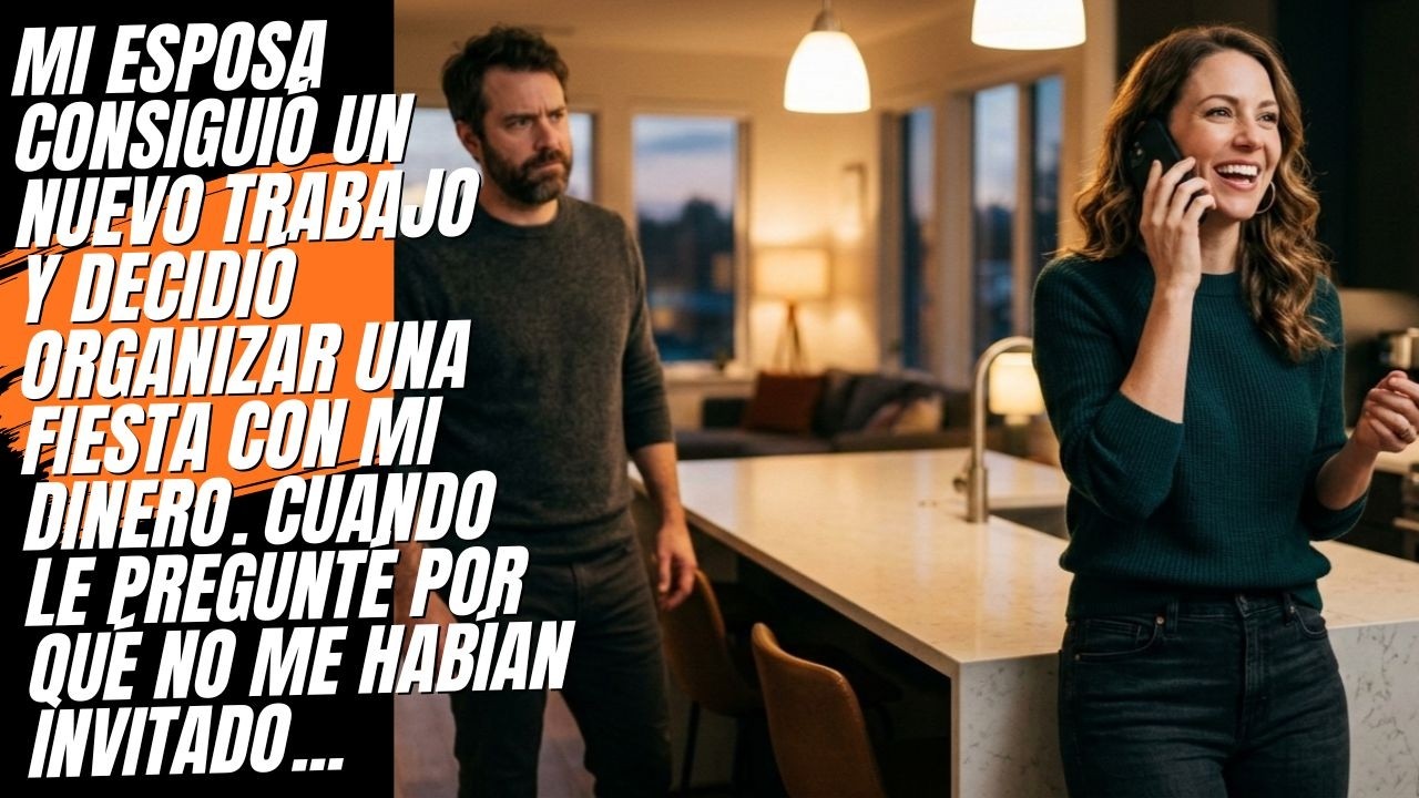 Ella usó mi dinero para celebrar su nuevo trabajo… y dijo que yo no pertenecía a la fiesta.
