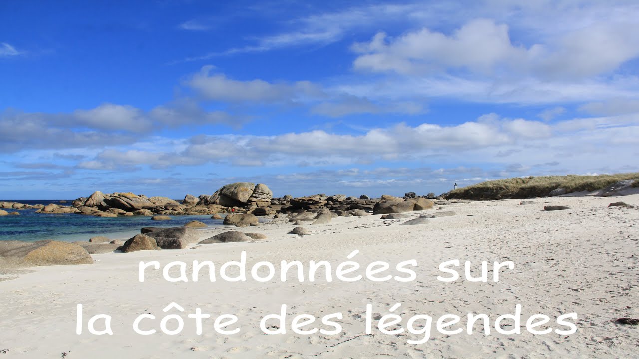 randonnées sur la côte des légendes dans le finistére nord